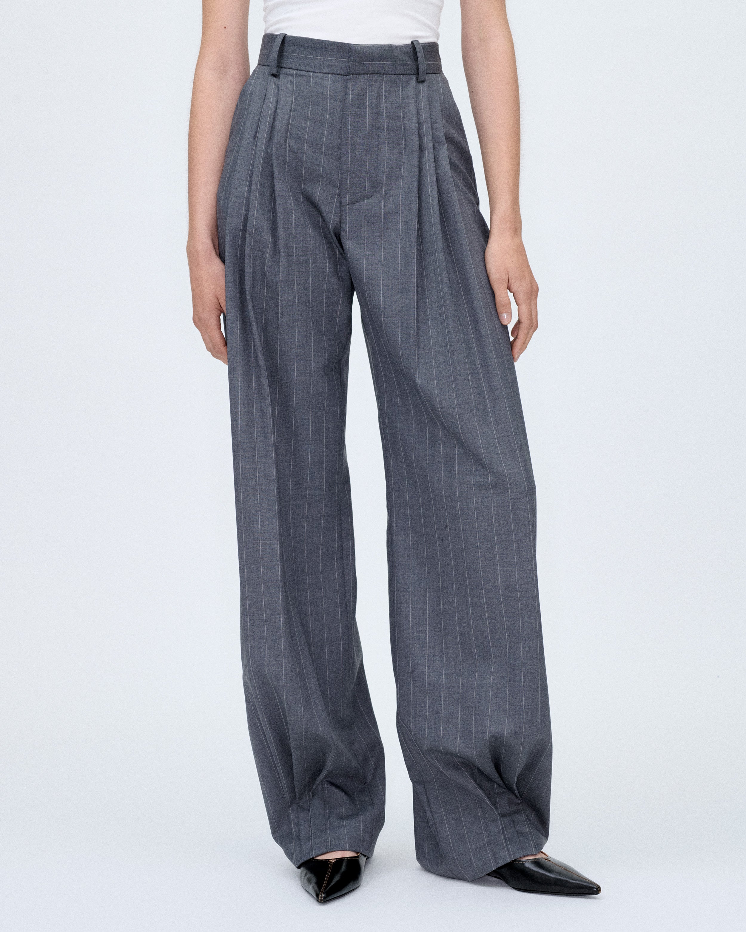 Limbo Pinstripes Tailored Trousers
