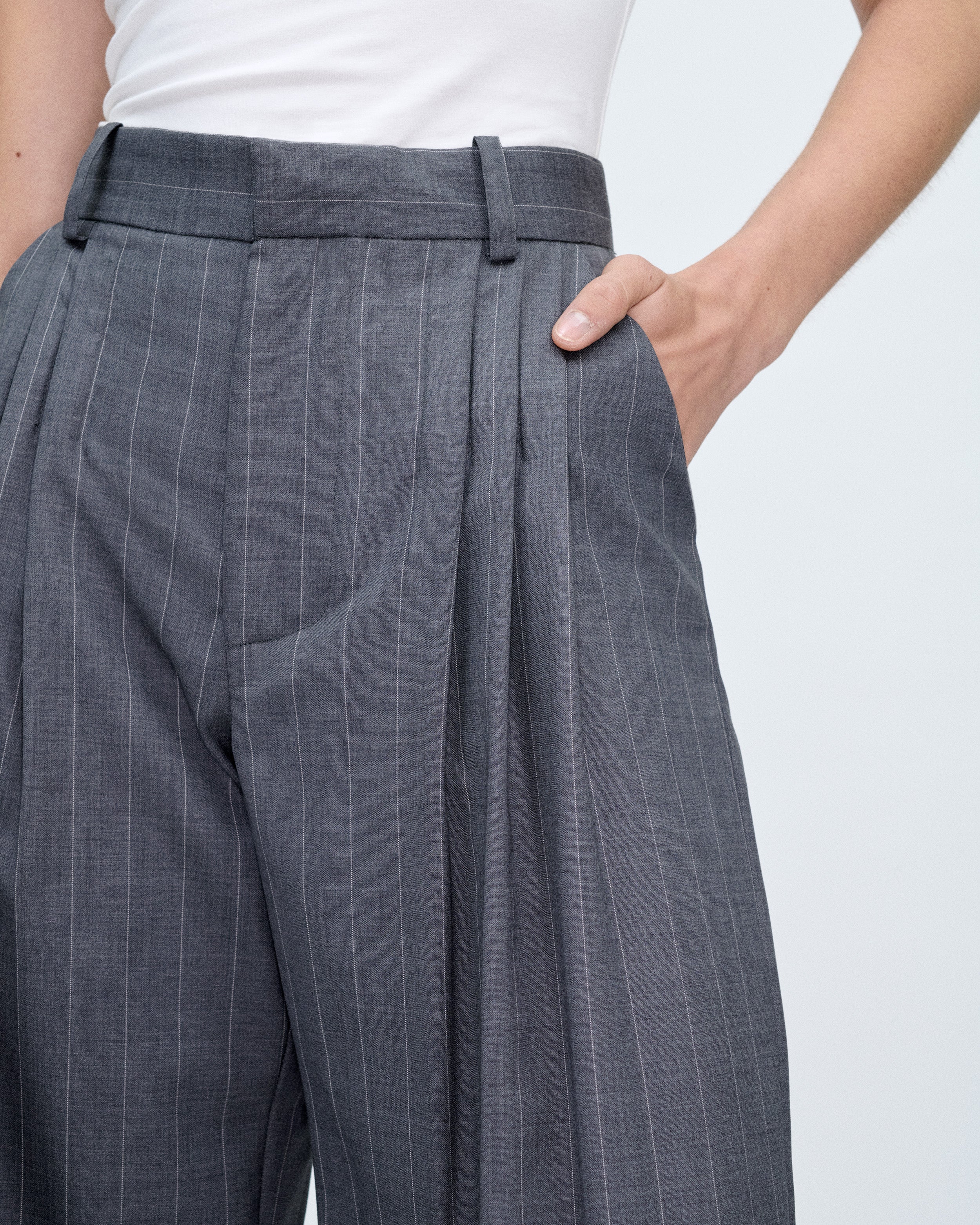 Limbo Pinstripes Tailored Trousers
