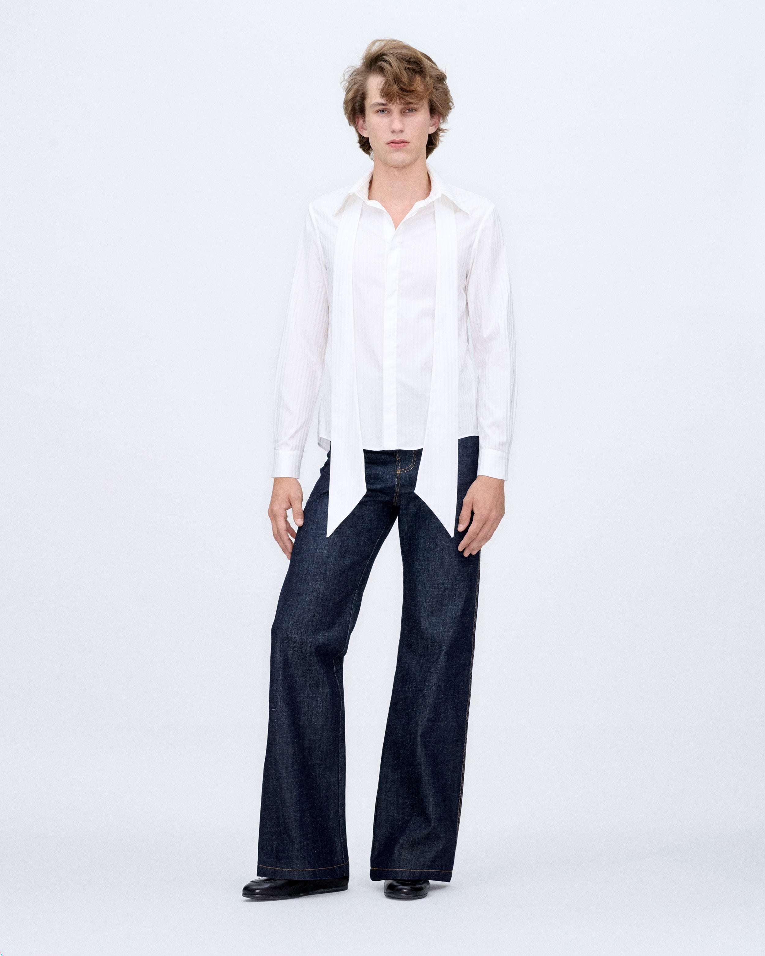 Fernando White Stripes Shirt