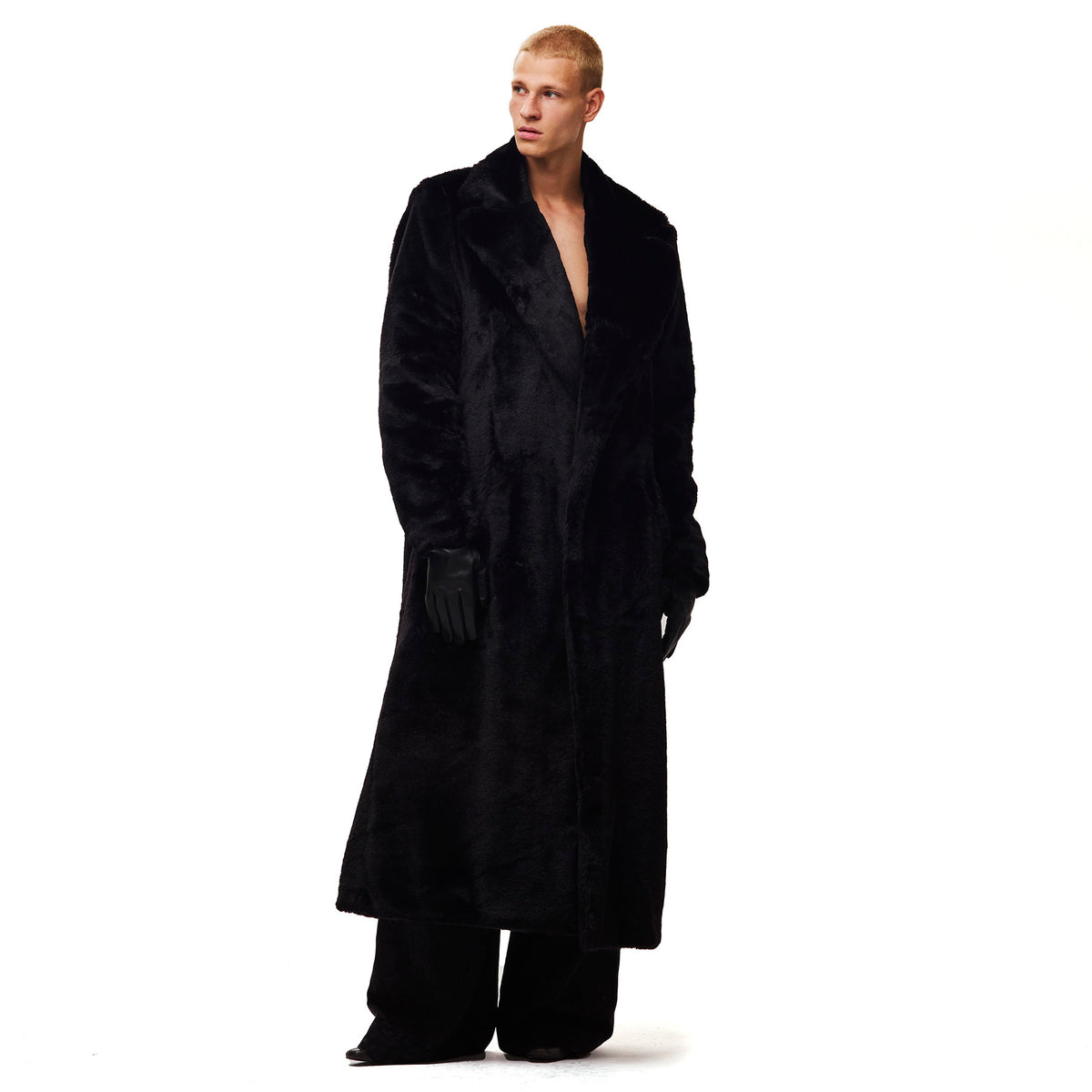 Black Fur Coat