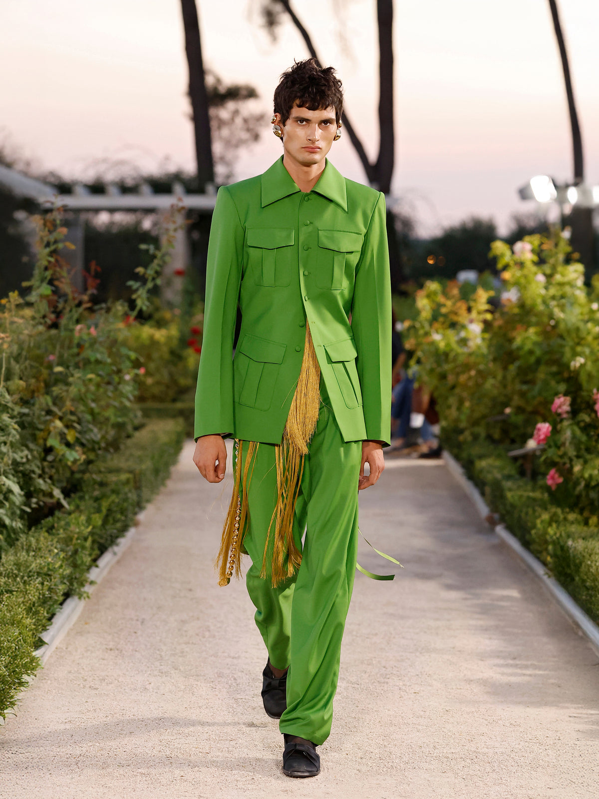 Safari Green Blazer