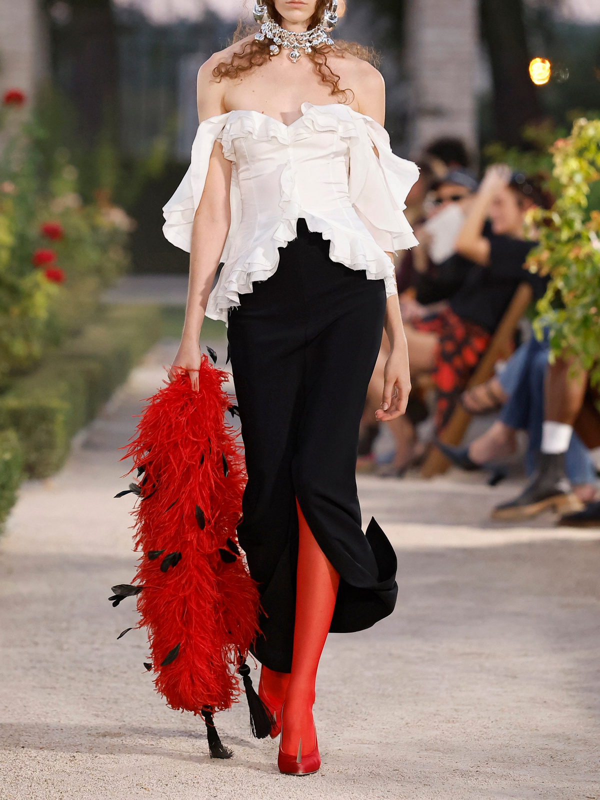 Black Long Skirt