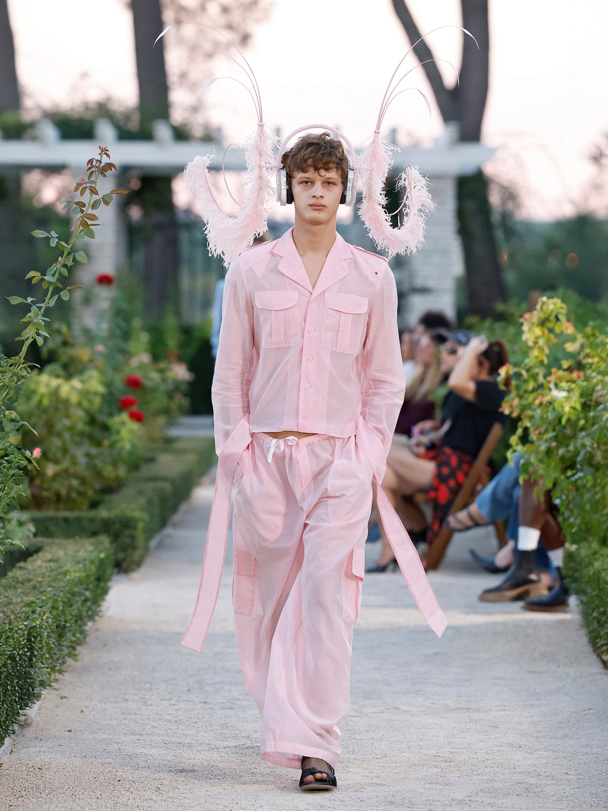 Cargo Pink Trousers