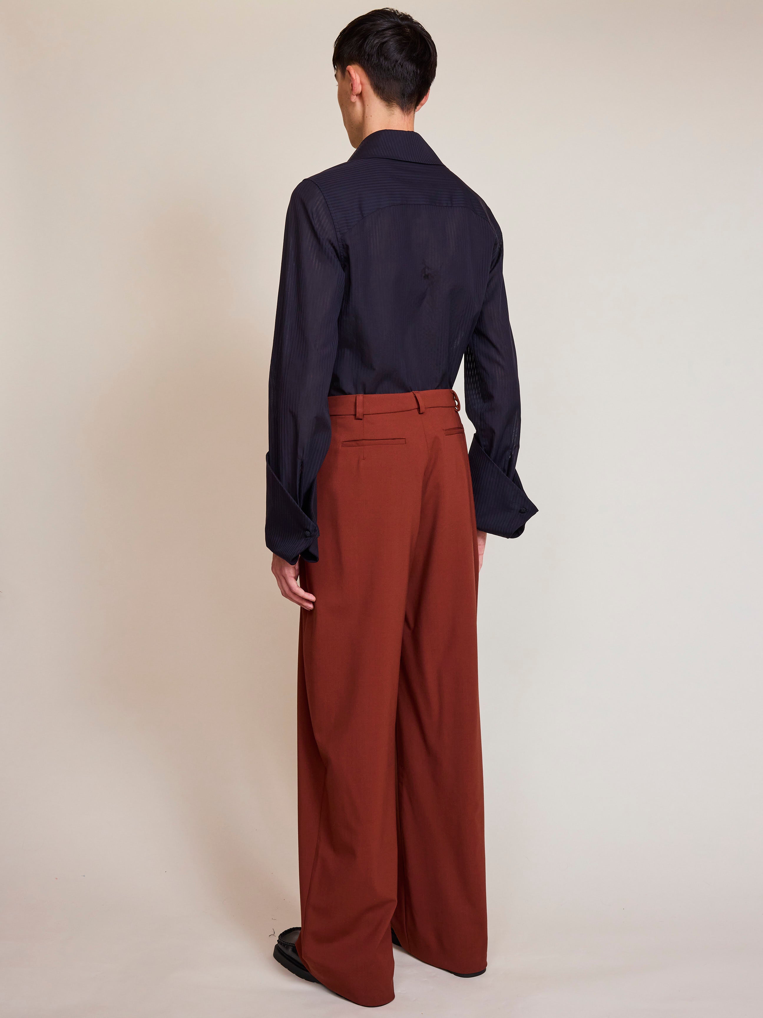 Cruising Tailored Tobacco Trousers