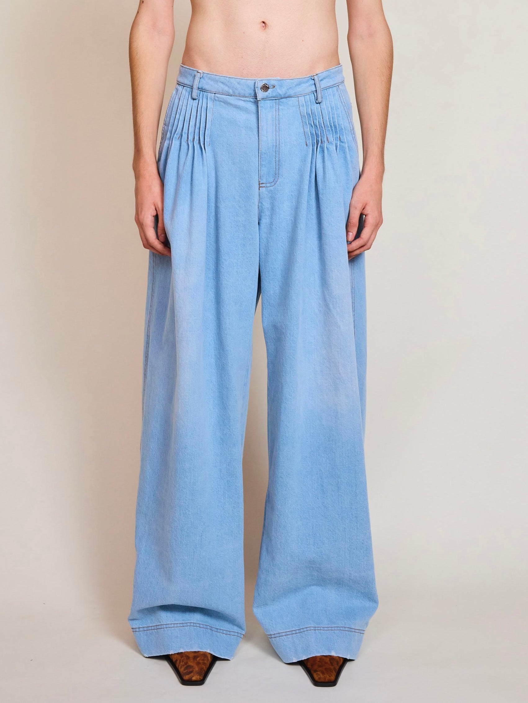 Cruising Light Denim Trousers