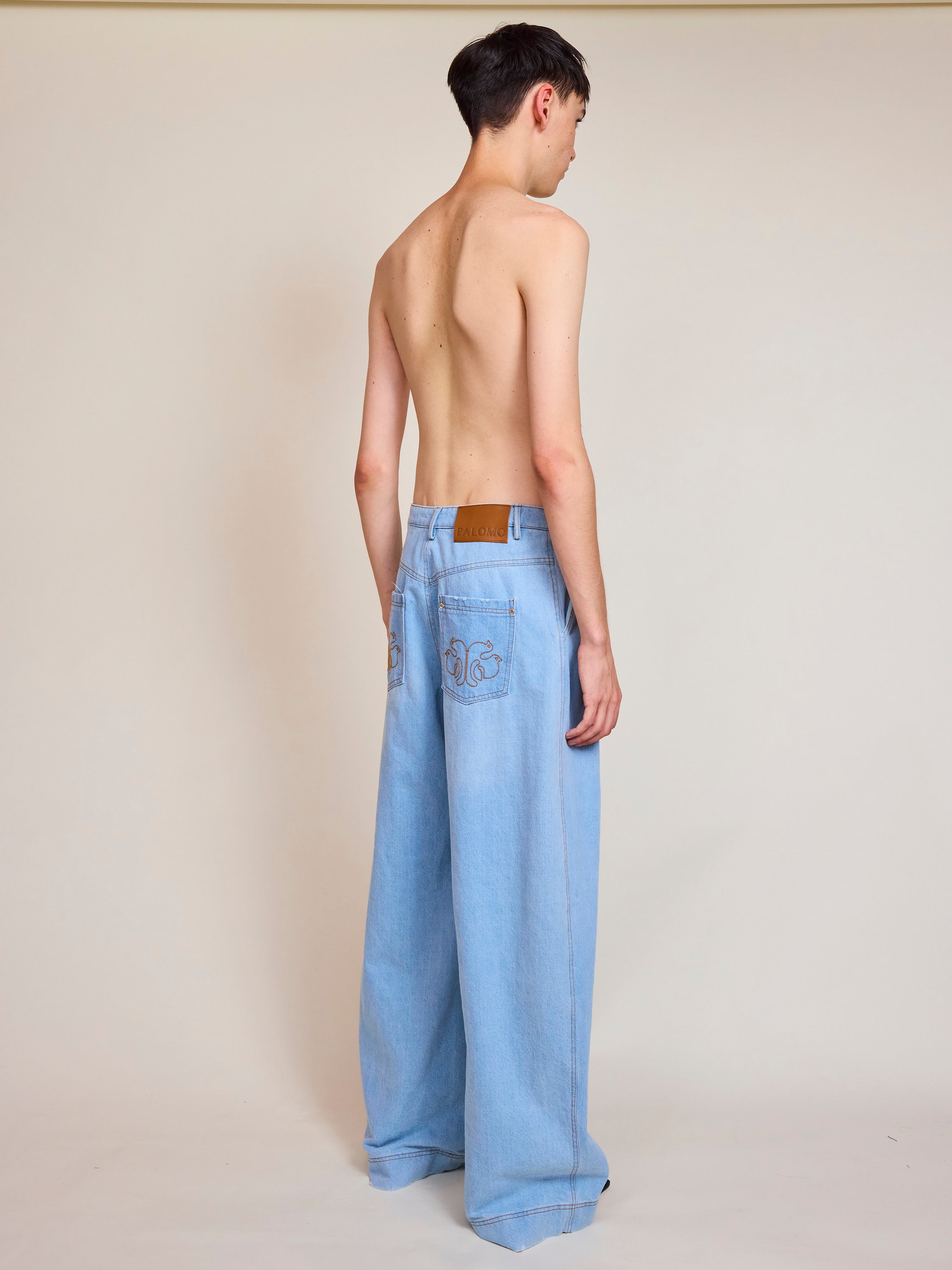 Cruising Light Denim Trousers