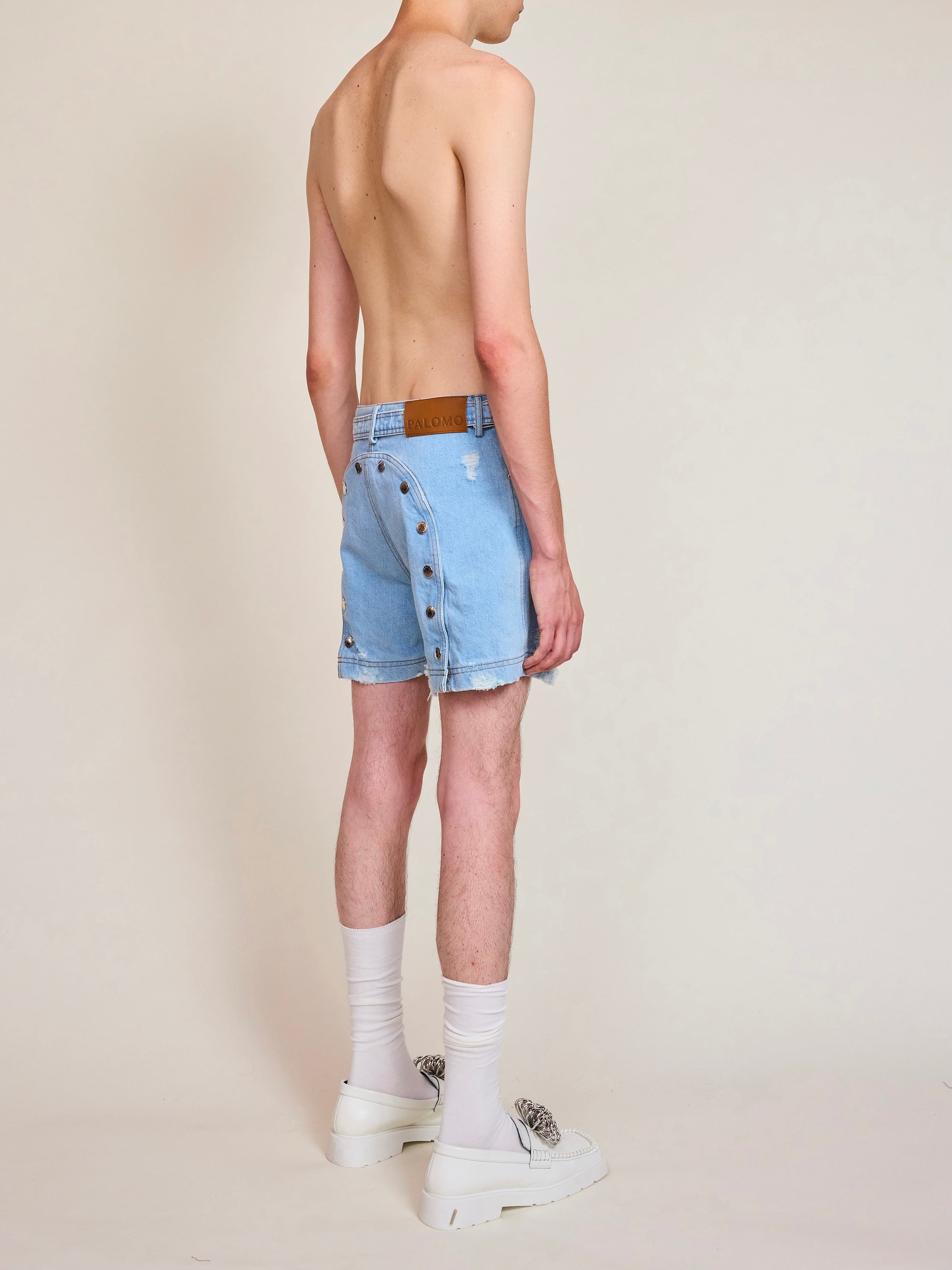 Ass-Air Light Denim Shorts