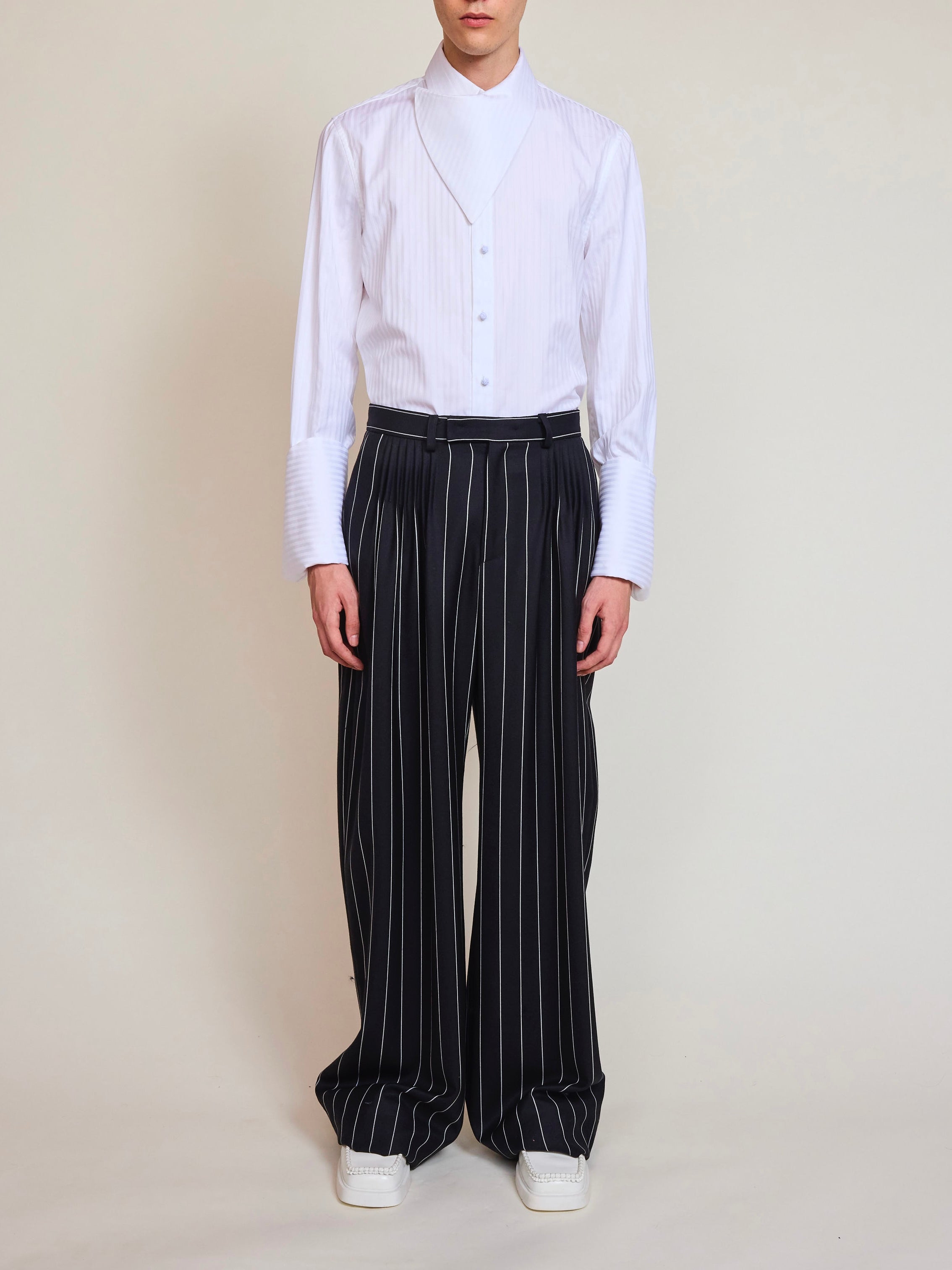 Cruising Tailored Pinstripes Trousers