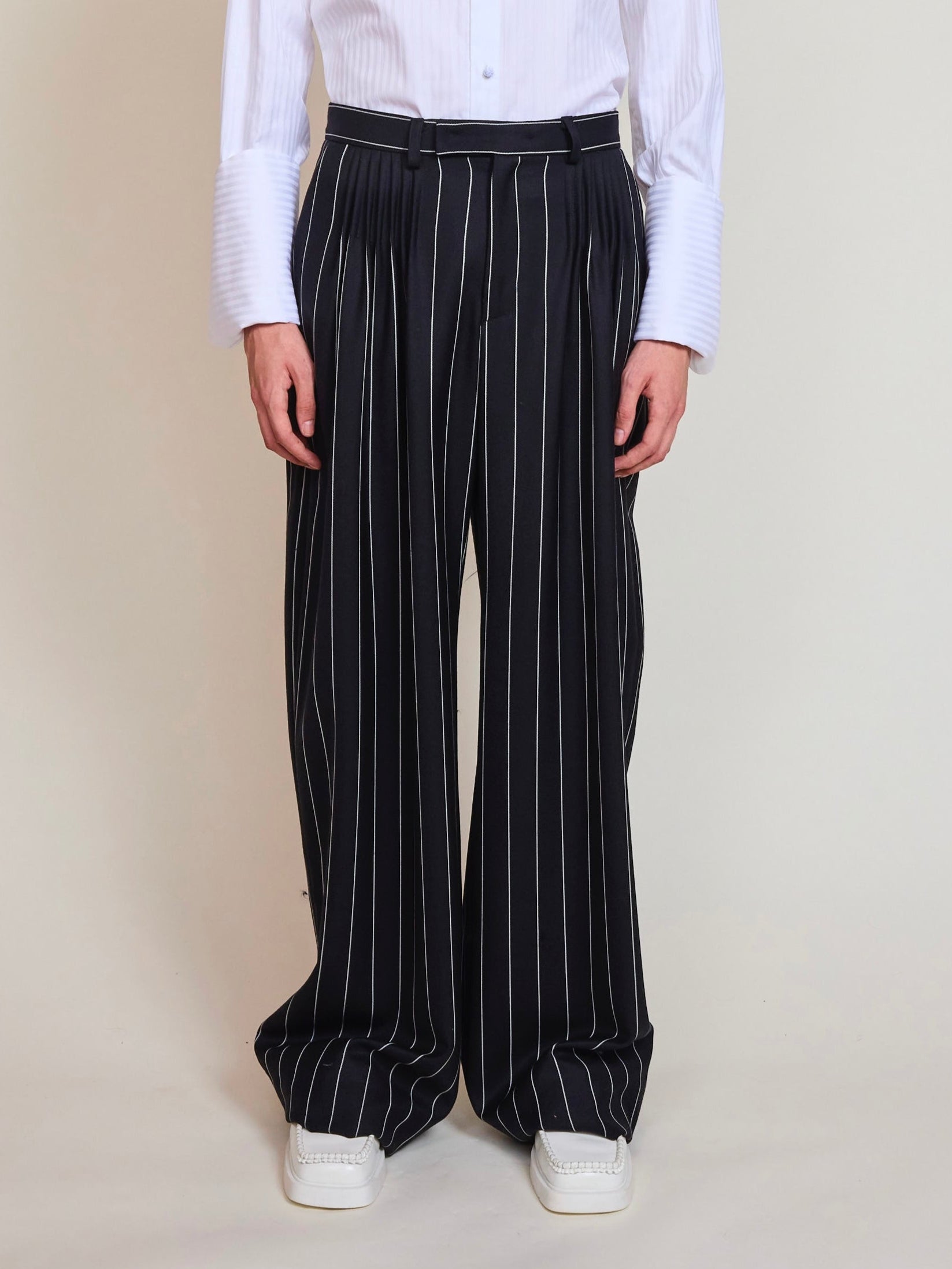 Cruising Tailored Pinstripes Trousers