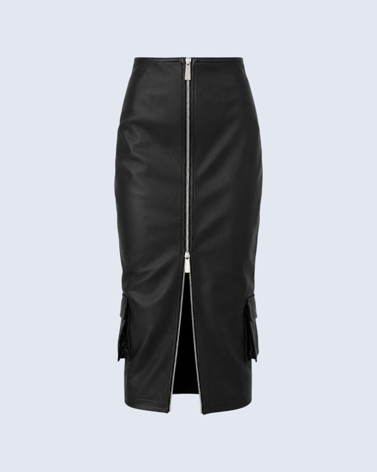 Safari Leather Skirt