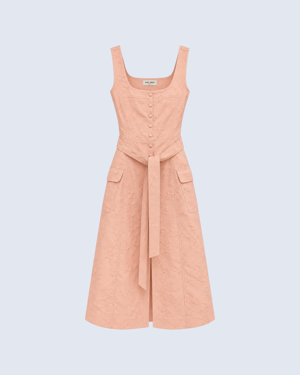 Safari Brocade Pink Dress