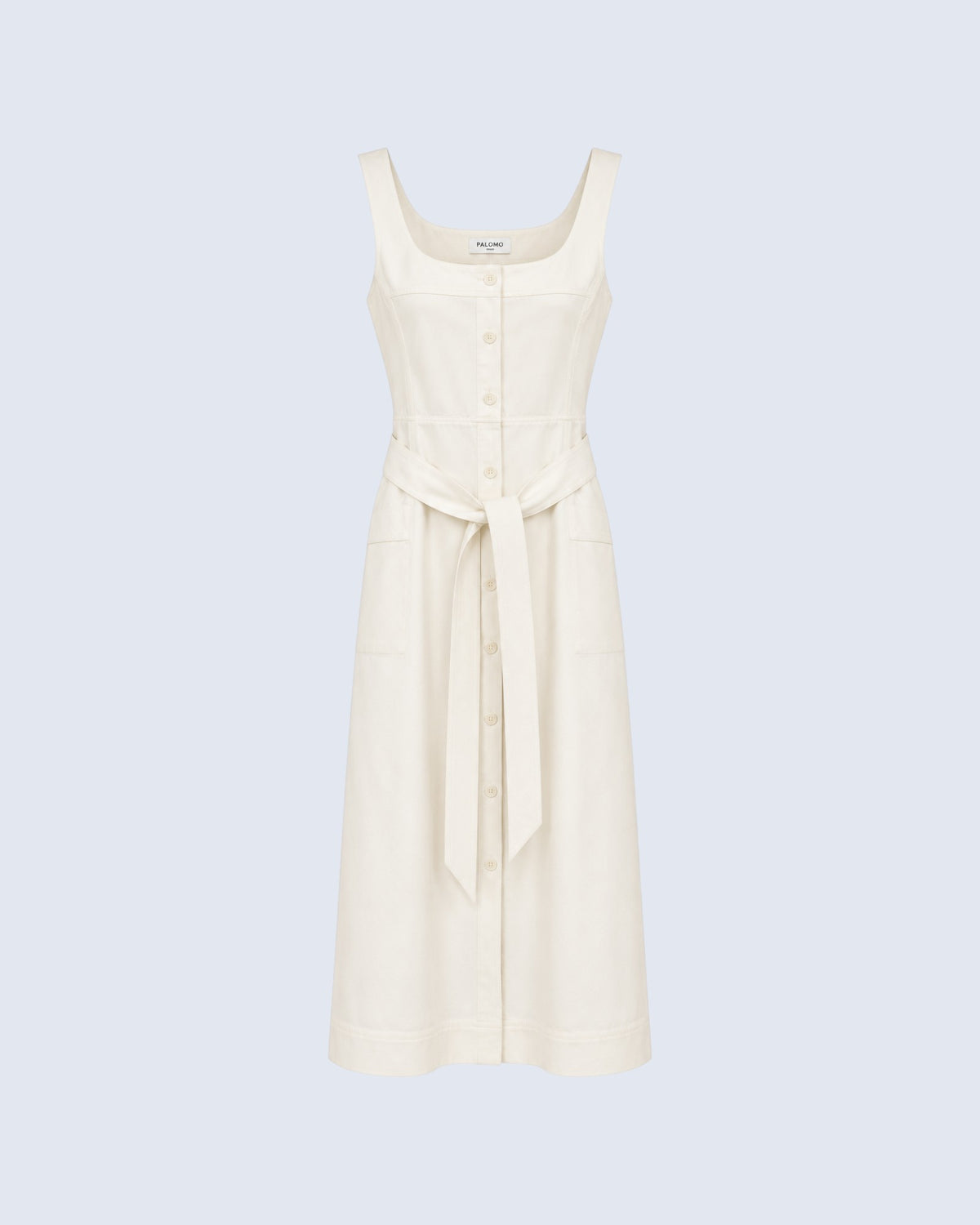 Safari White Dress