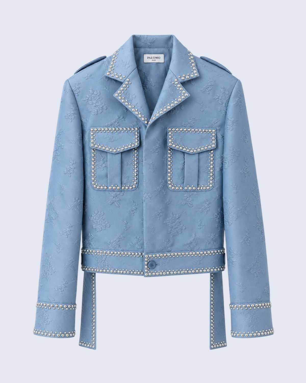 Safari Brocade Blue Jacket