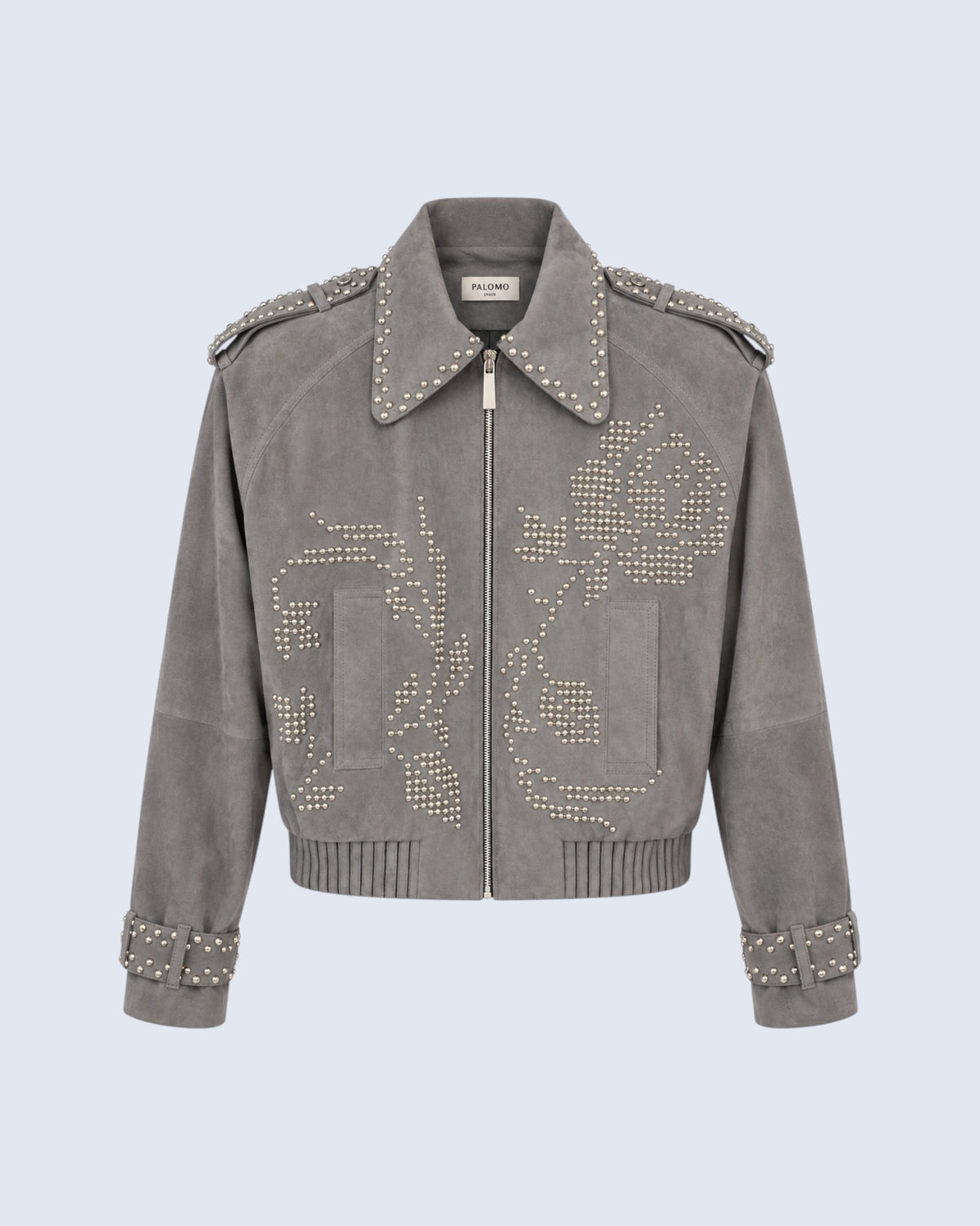 Studded Suede Jacket