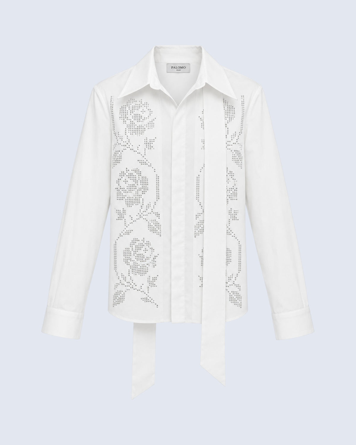Fernando Studded White Shirt