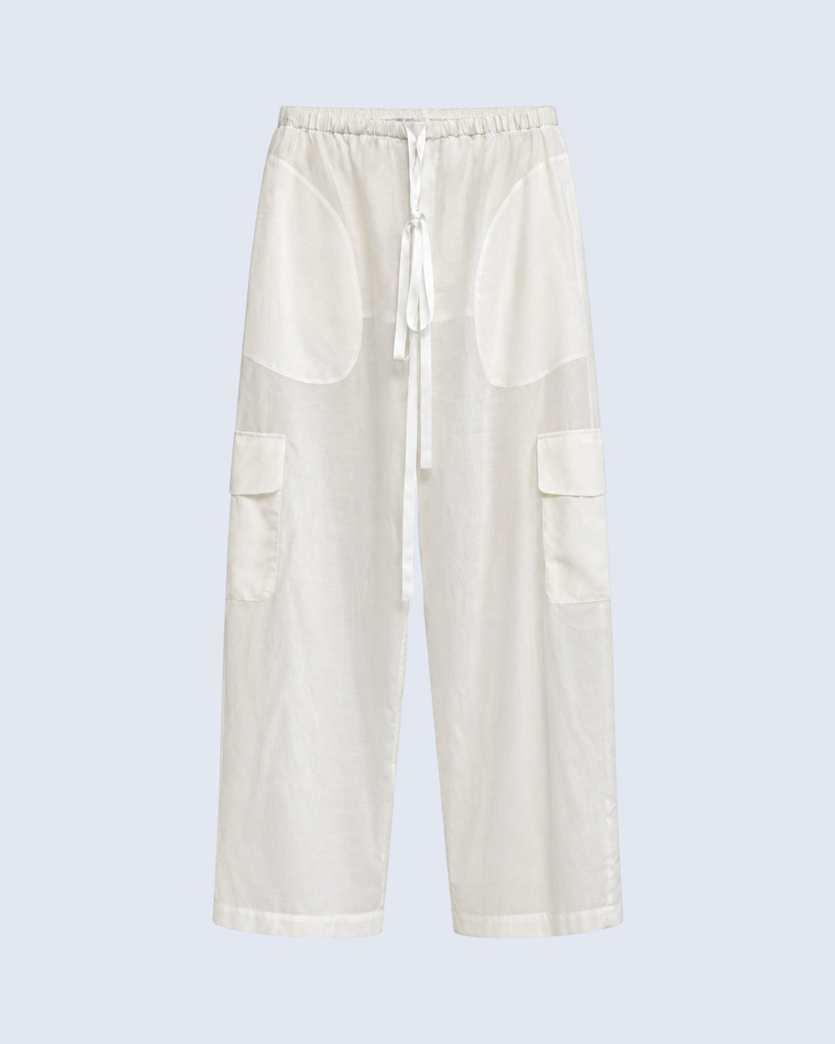 Cargo White Trousers