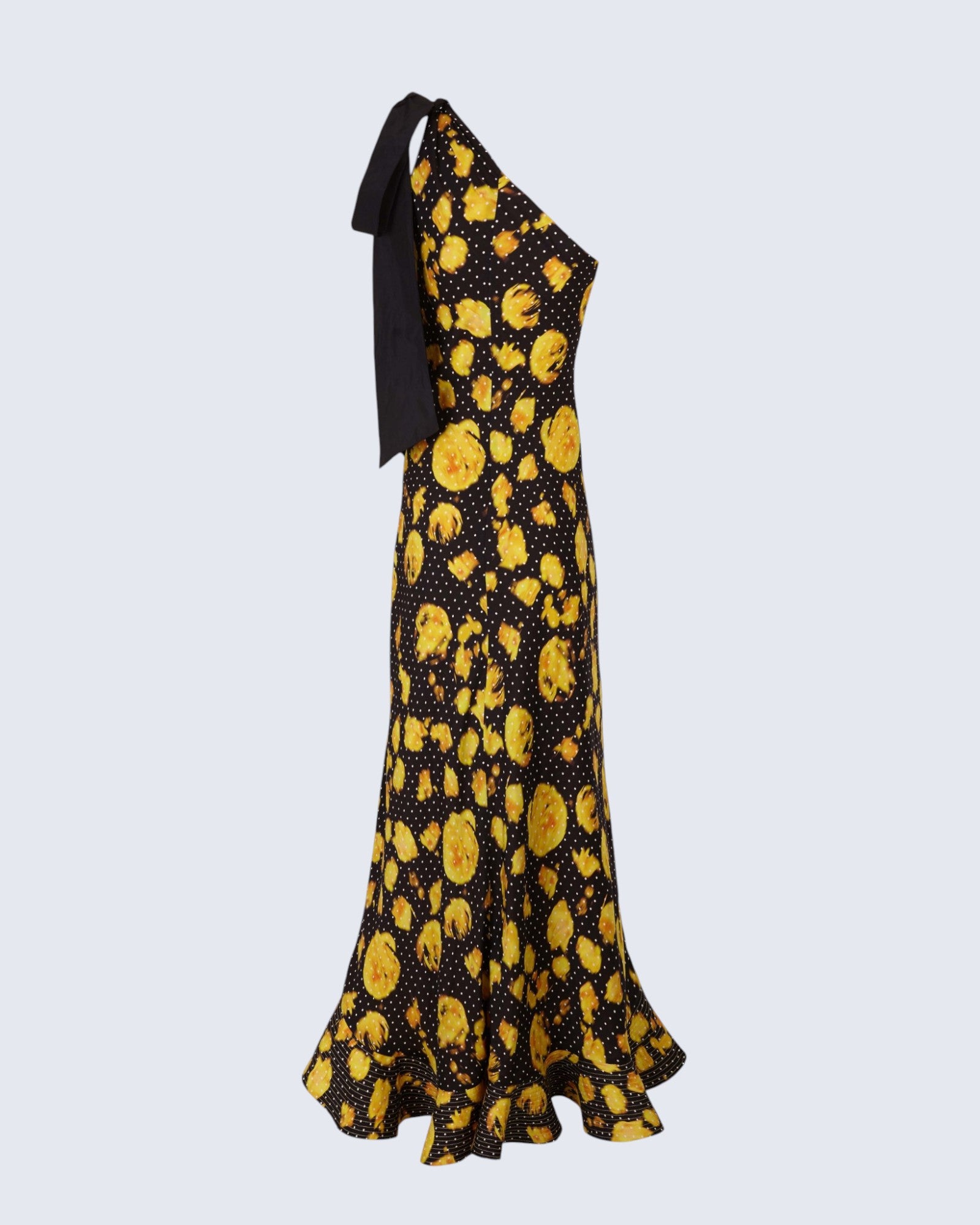 Yellow Ruffled Dress
