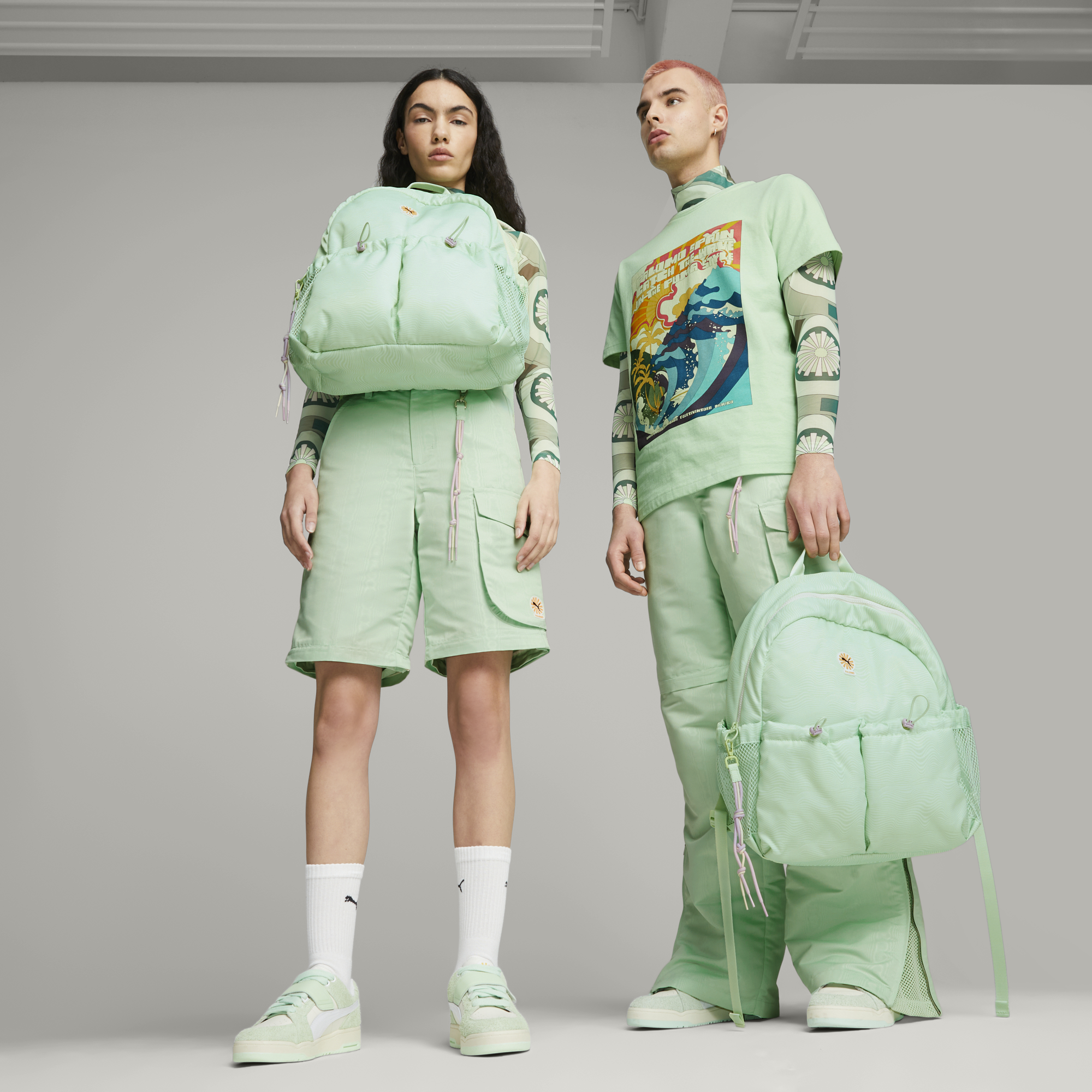 Palomo Spain Puma x Palomo Light Mint Backpack