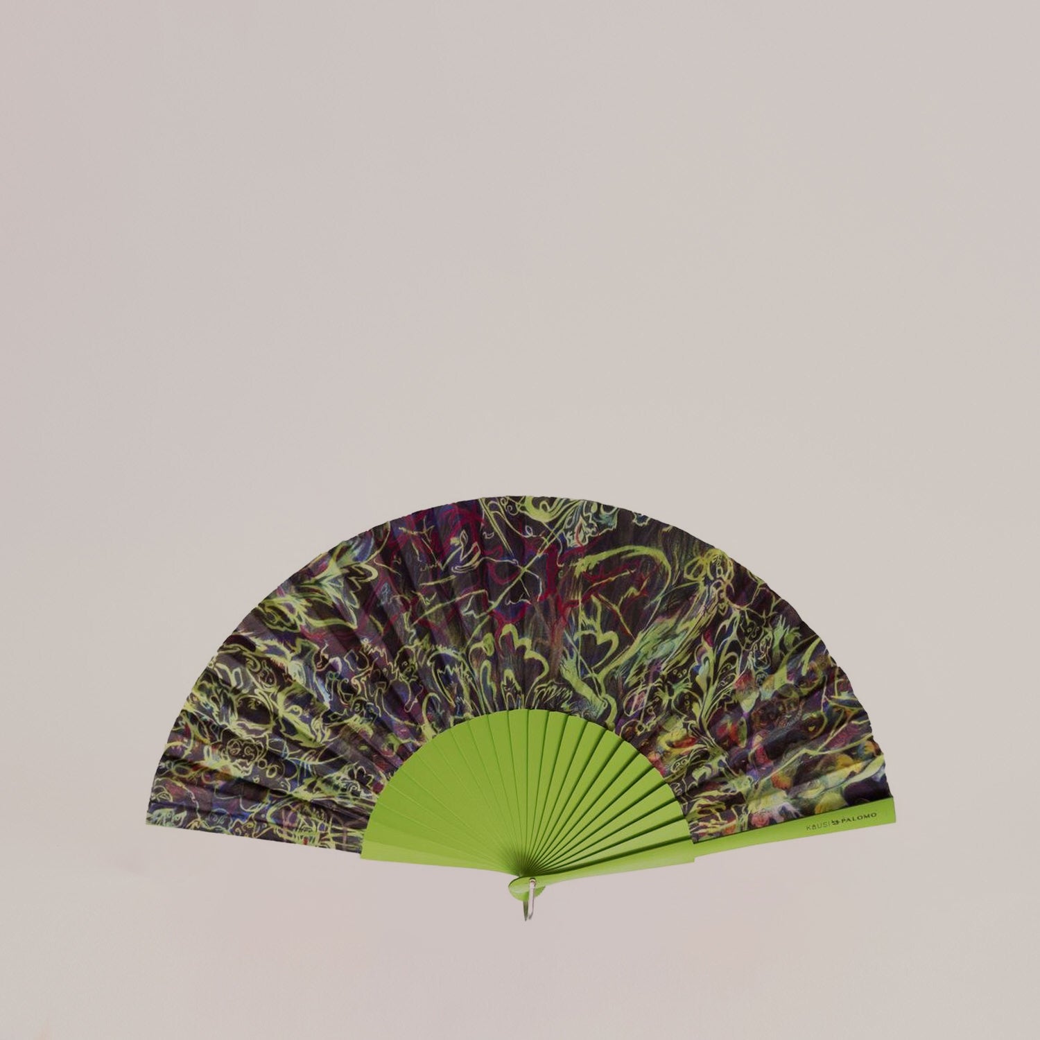 Psychedelic Green Fan