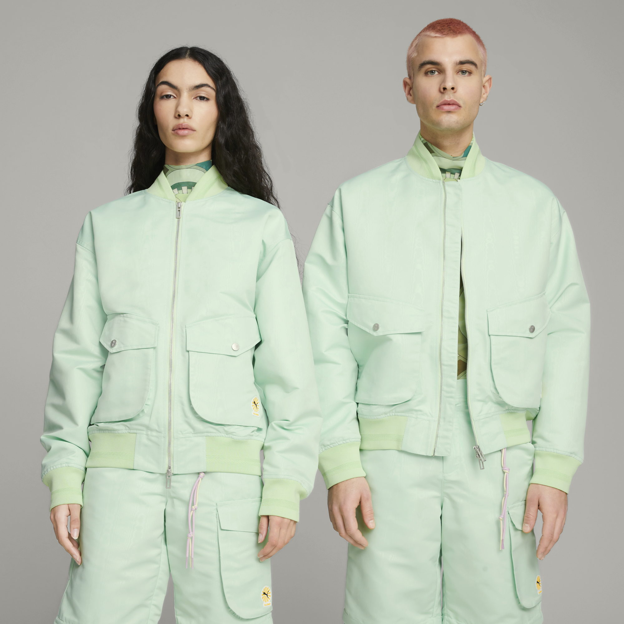 PUMA X PALOMO | Light Mint Lightweight Jacket