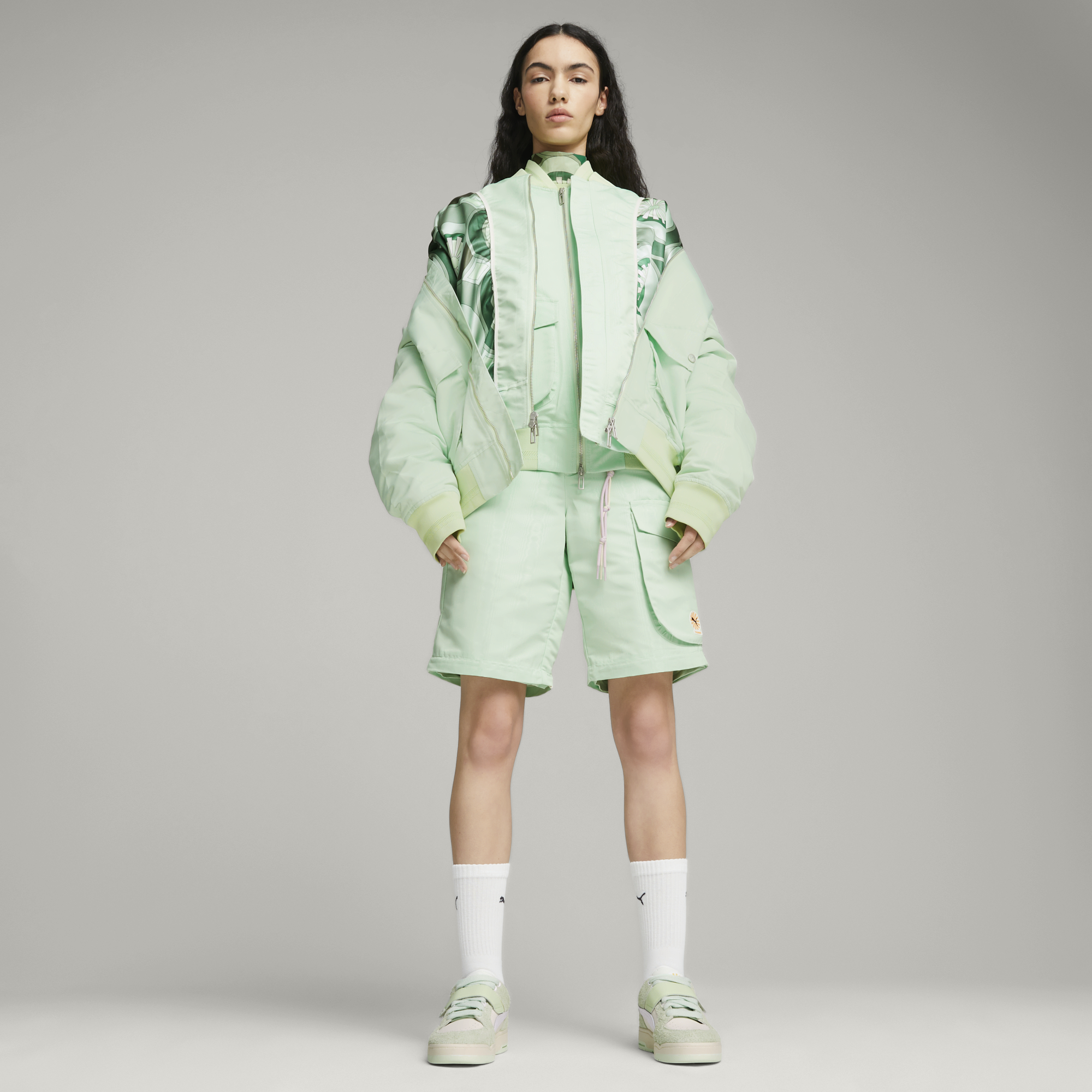 PUMA X PALOMO | Light Mint Lightweight Jacket