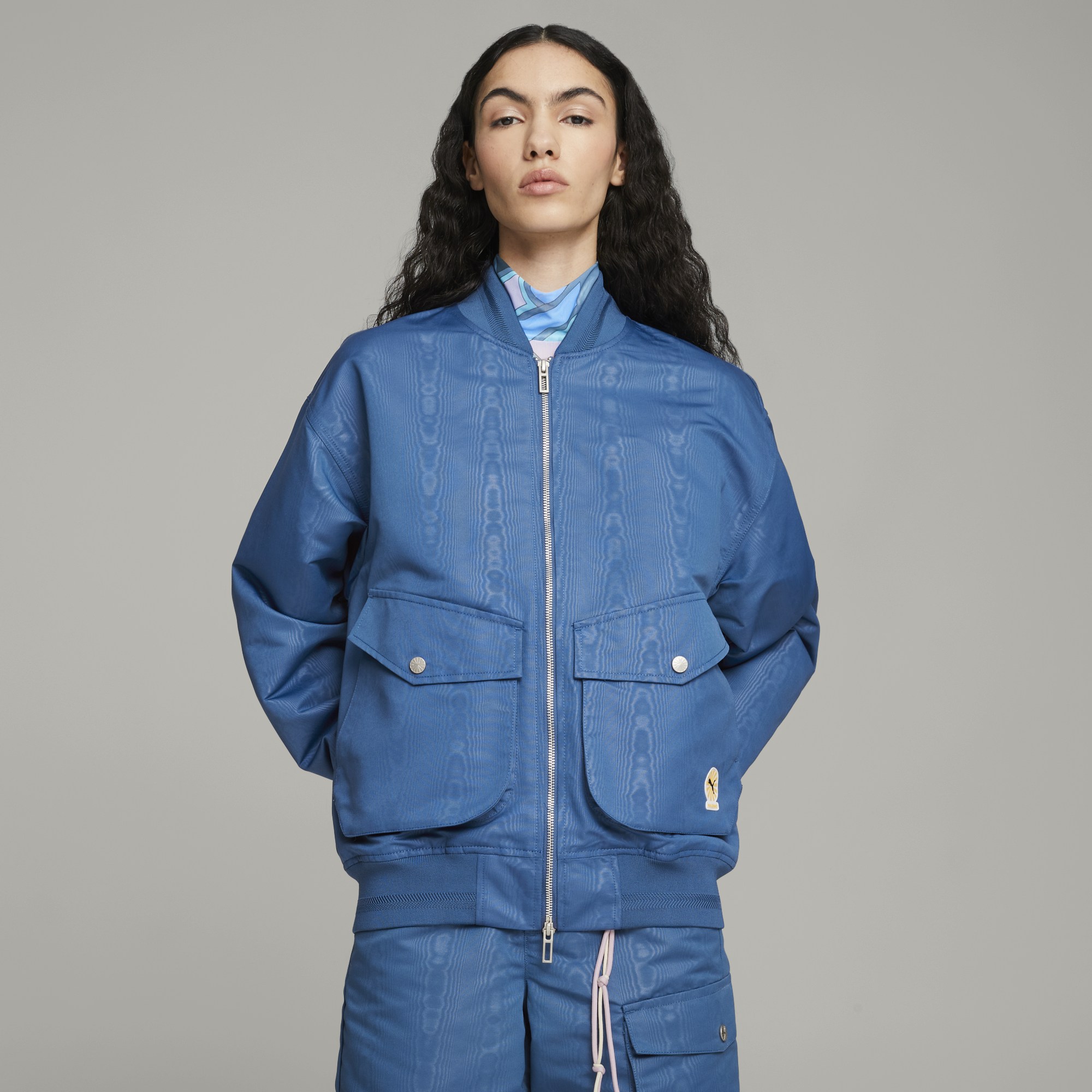 PUMA X PALOMO | Lake Blue Lightweight Jacket