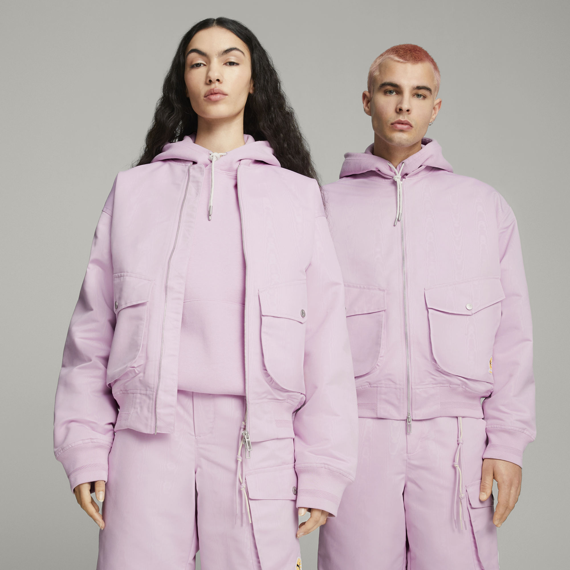 PUMA X PALOMO | Chaqueta ligera rosa lavanda