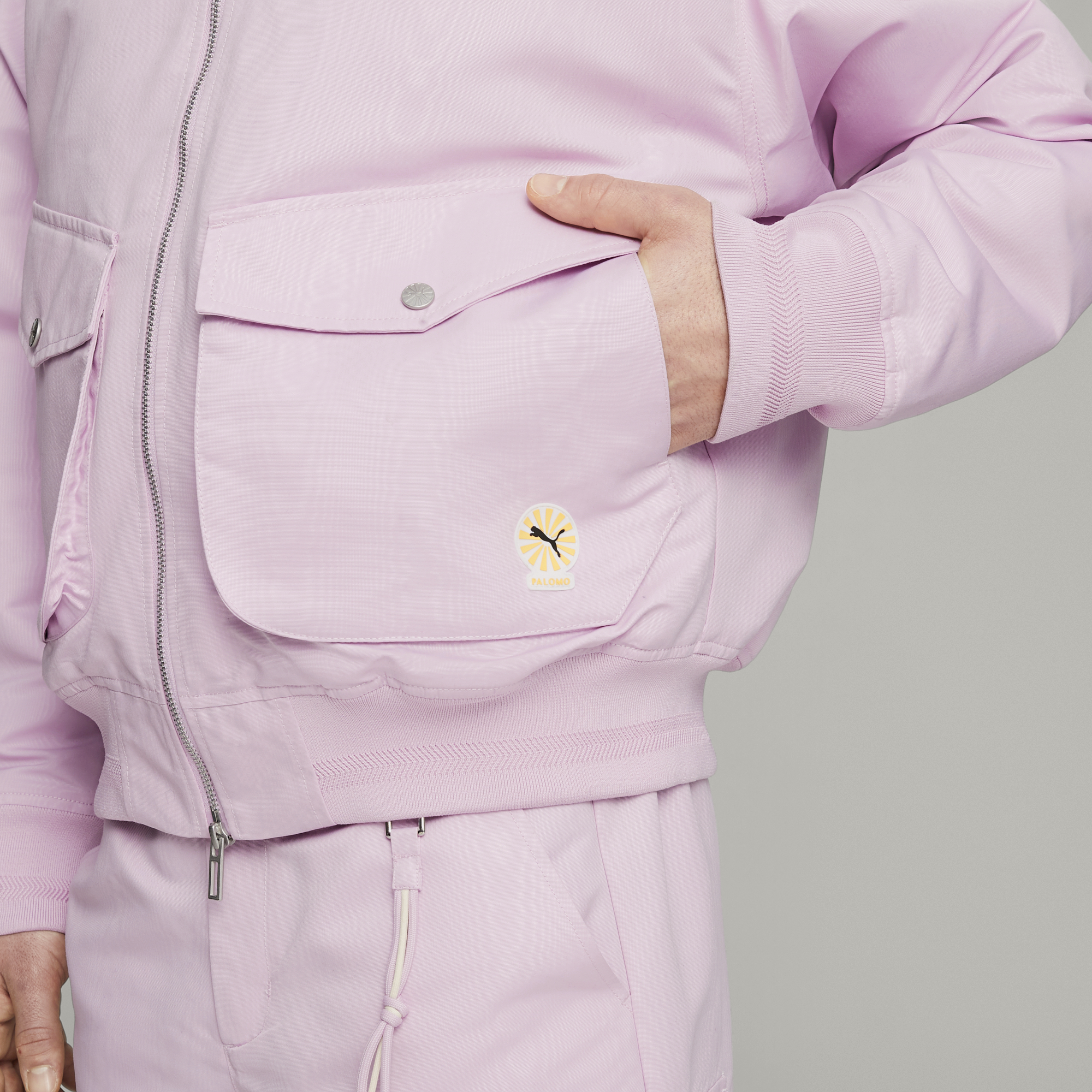 PUMA X PALOMO | Chaqueta ligera rosa lavanda