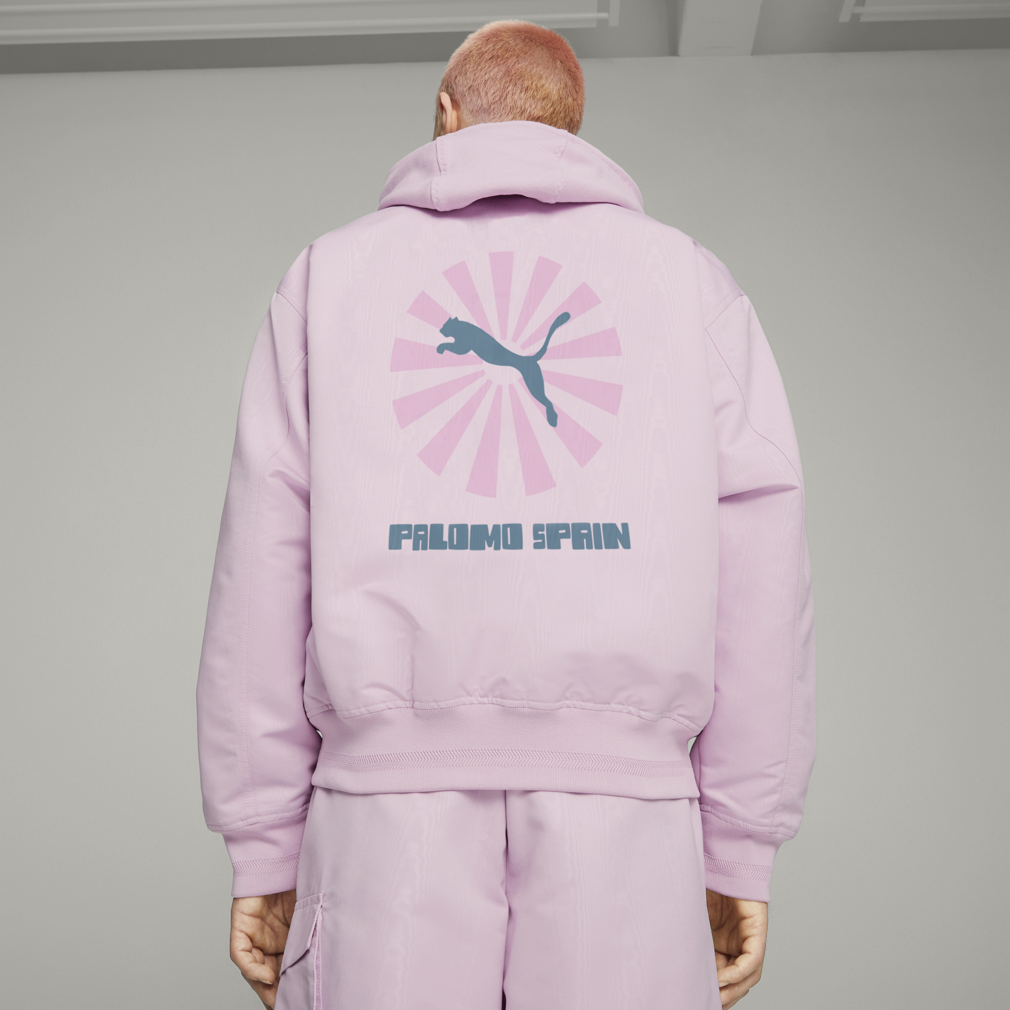 PUMA X PALOMO | Chaqueta ligera rosa lavanda