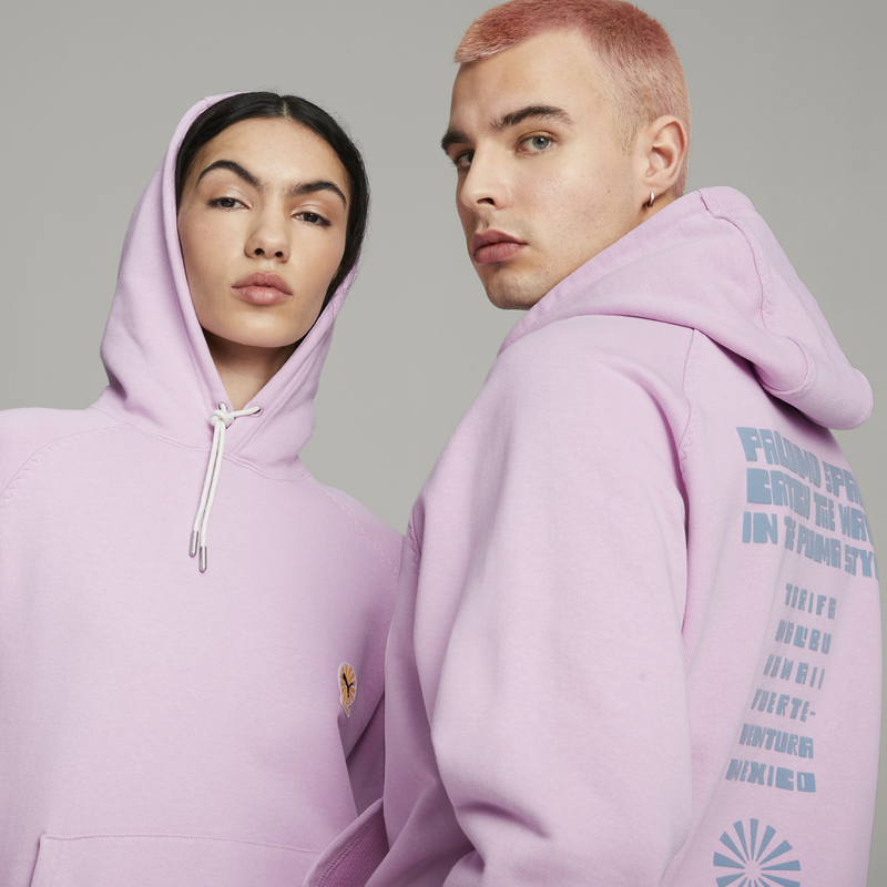 Light purple puma sales hoodie