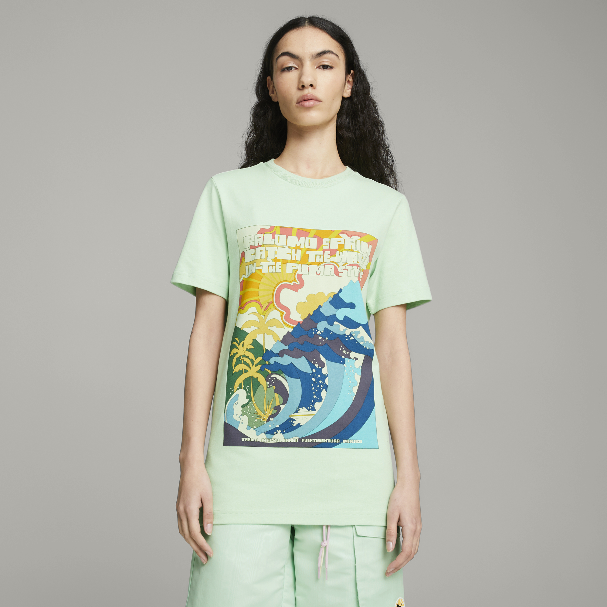 PUMA X PALOMO | Light Mint Graphic Tee