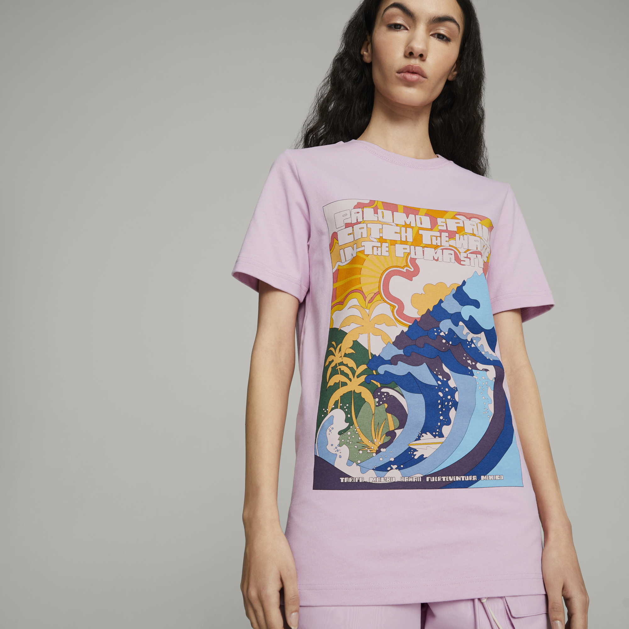 PUMA X PALOMO | Pink Lavender Graphic Tee