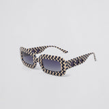 Ana Blue Damier Sunglasses