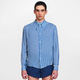 Fernando Faded Blue Stripe Shirt