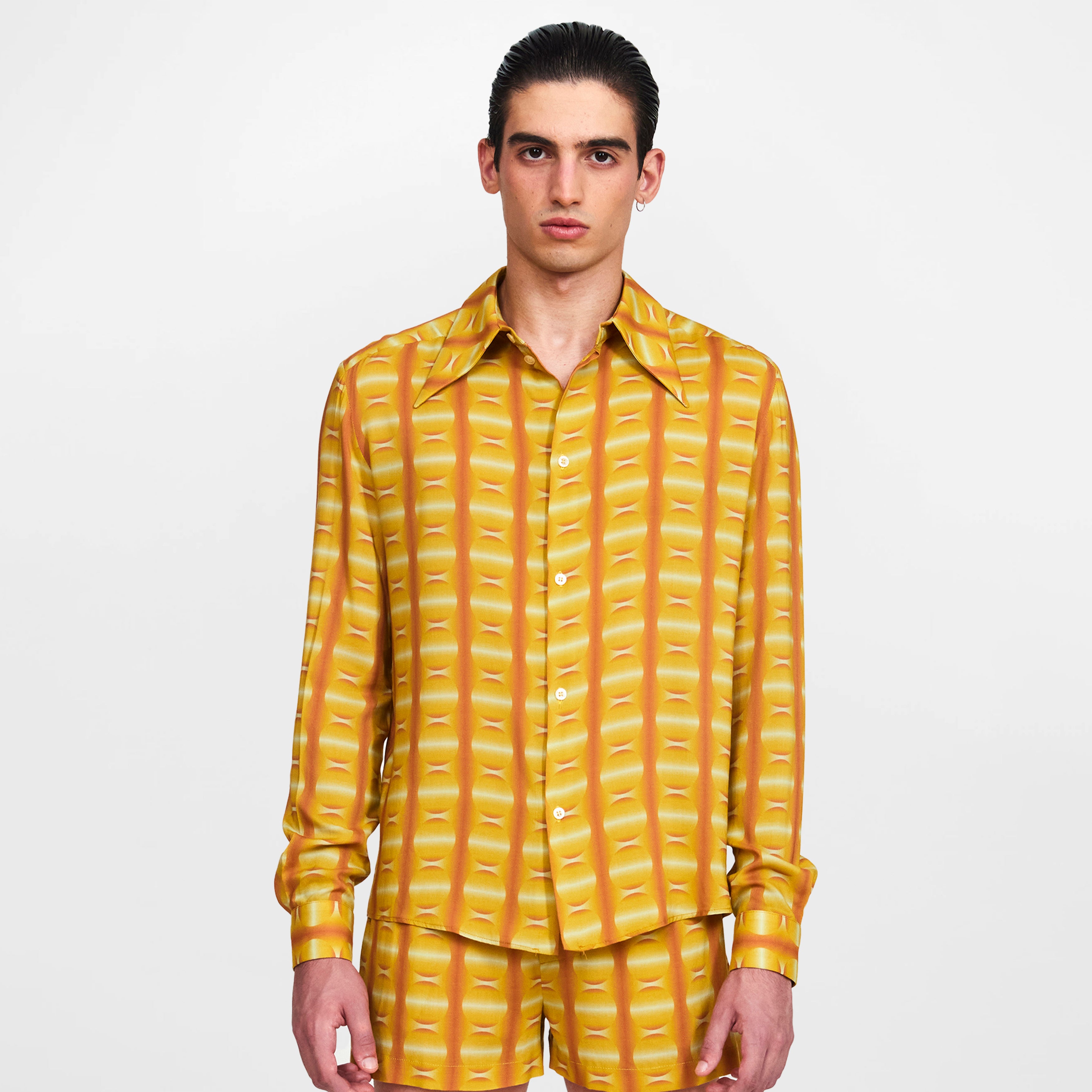 Camisa Fernando Trippy Naranja