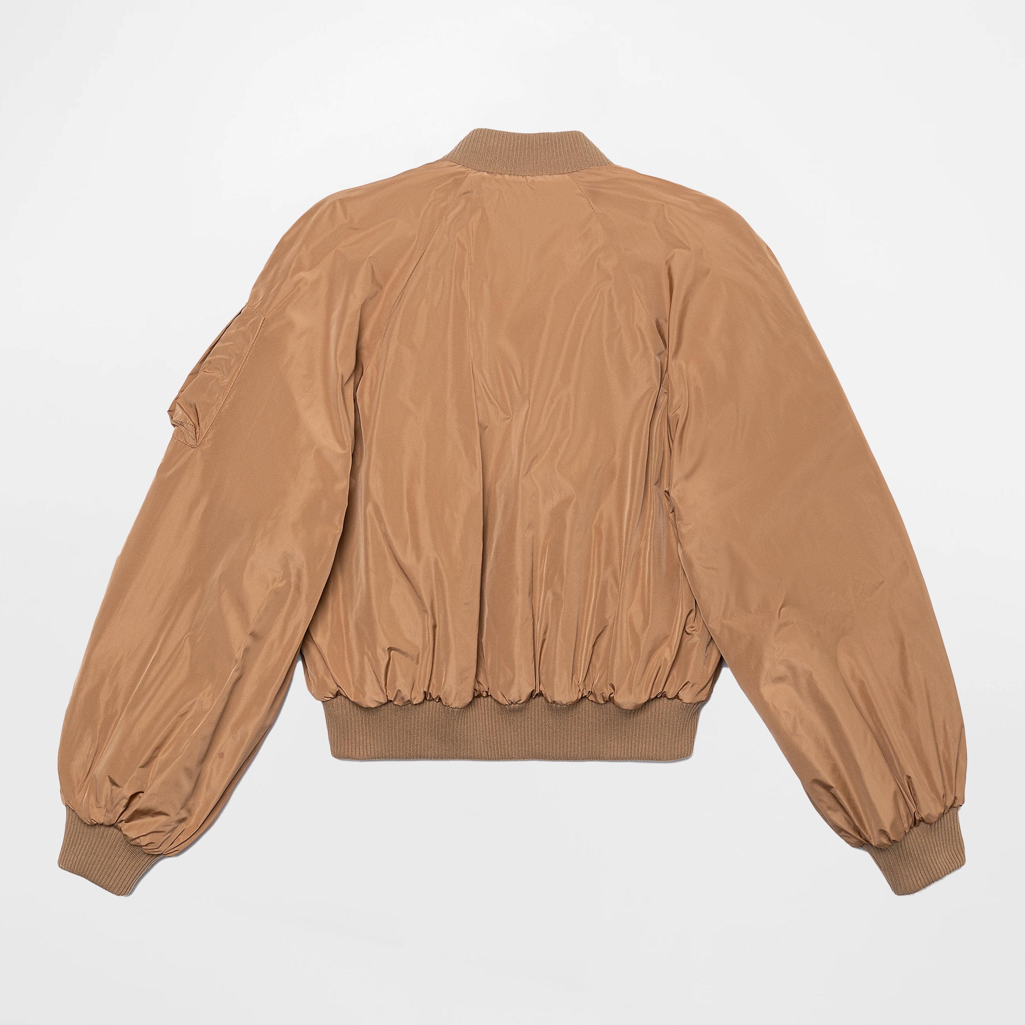 Camel Bomber Jacket