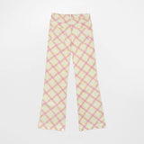 Trippy Floral Pink Mick Trousers