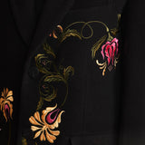Black Manilla Tailored Coat