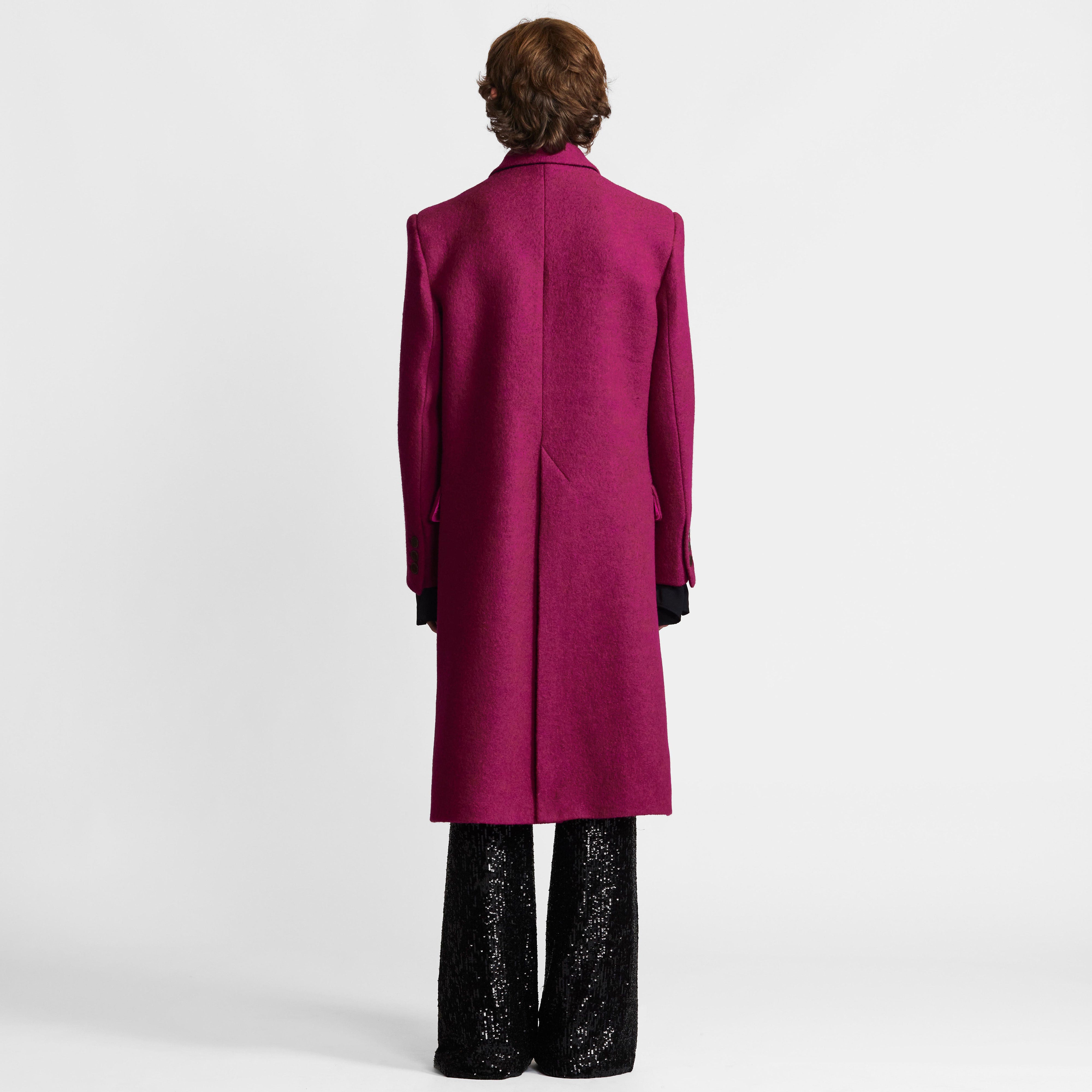 Fuchsia Jacob Tailored Coat