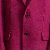 Fuchsia Jacob Tailored Coat