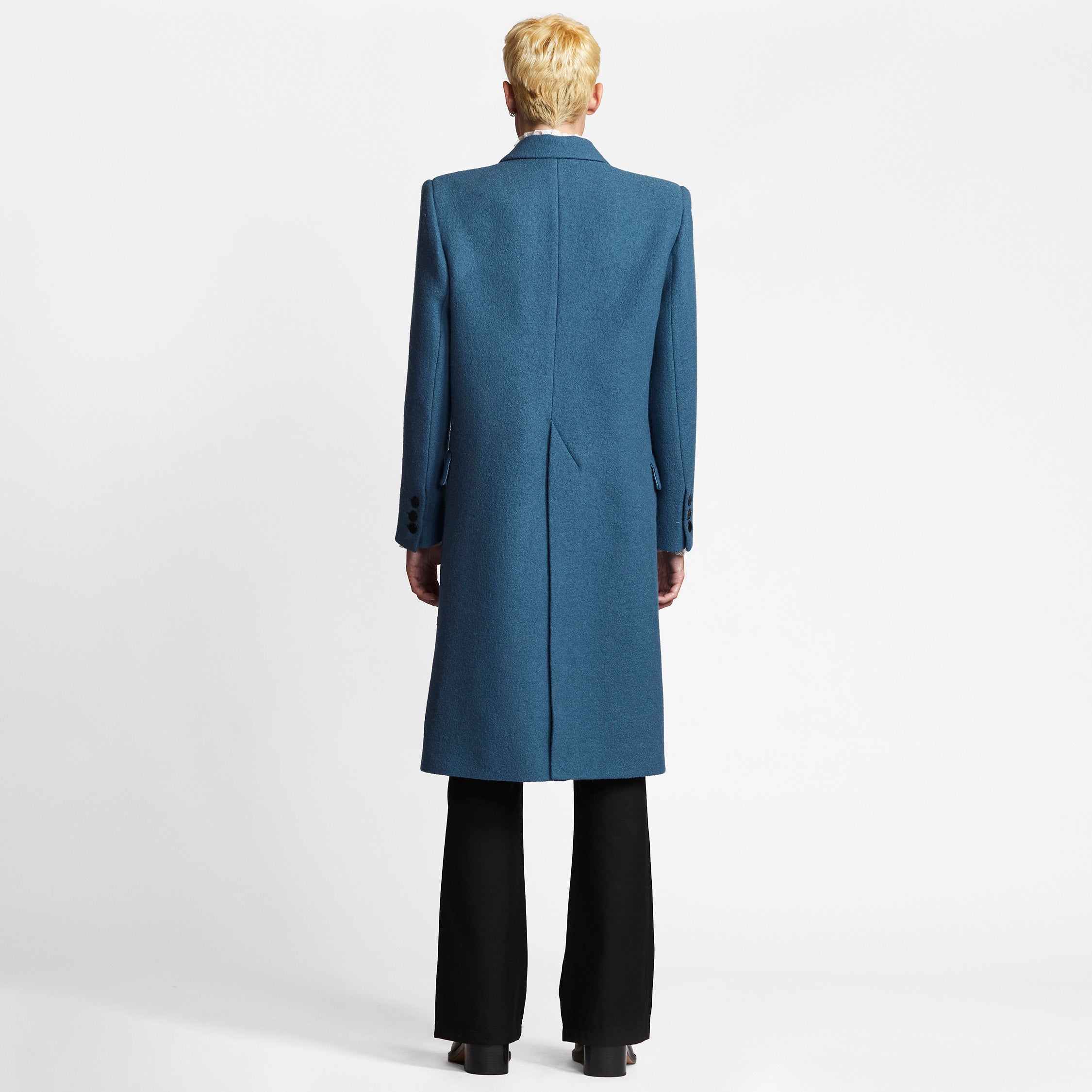 Blue tailored coat deals