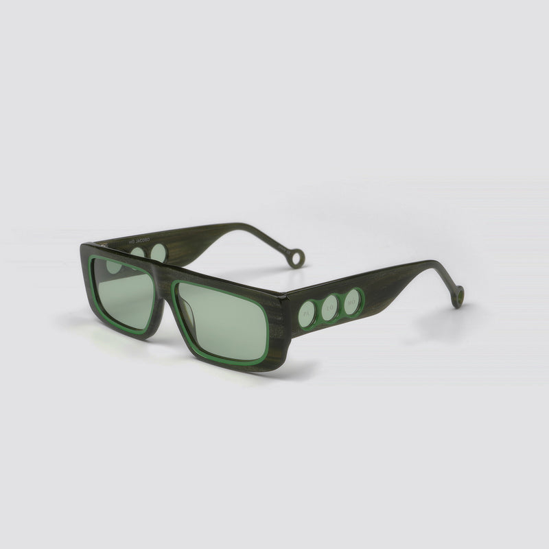Jacobo Green Sunglasses